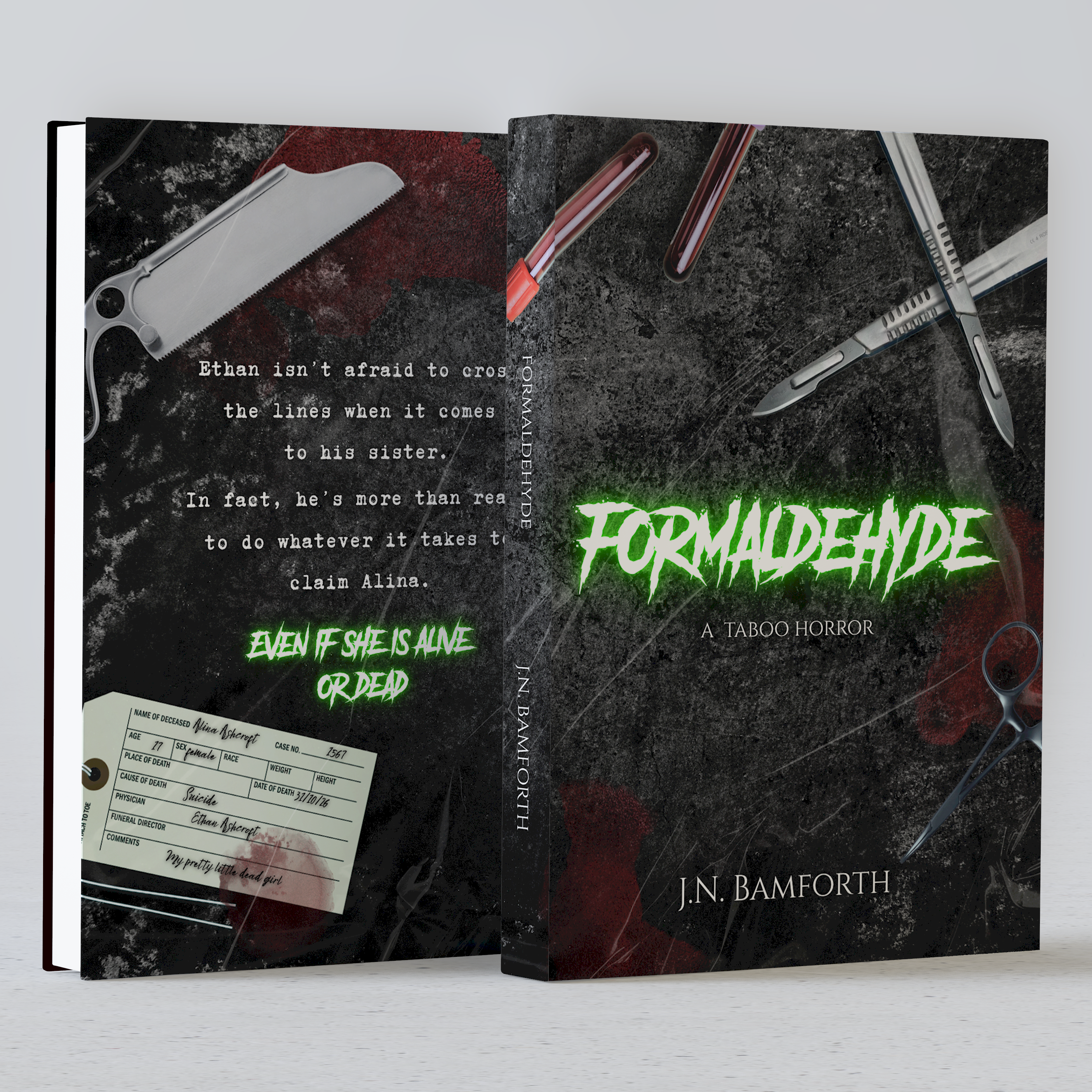 A paperback book titled "Formadehyde" by J.N. Bamforth